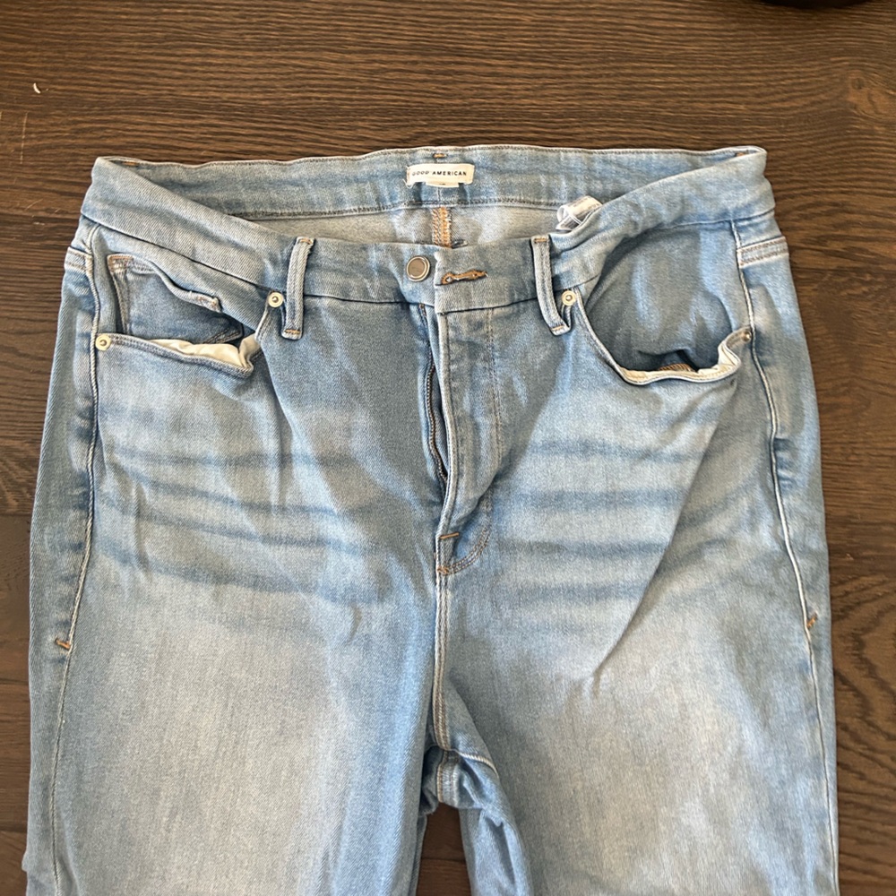 Good American Light Blue Denim Jeans